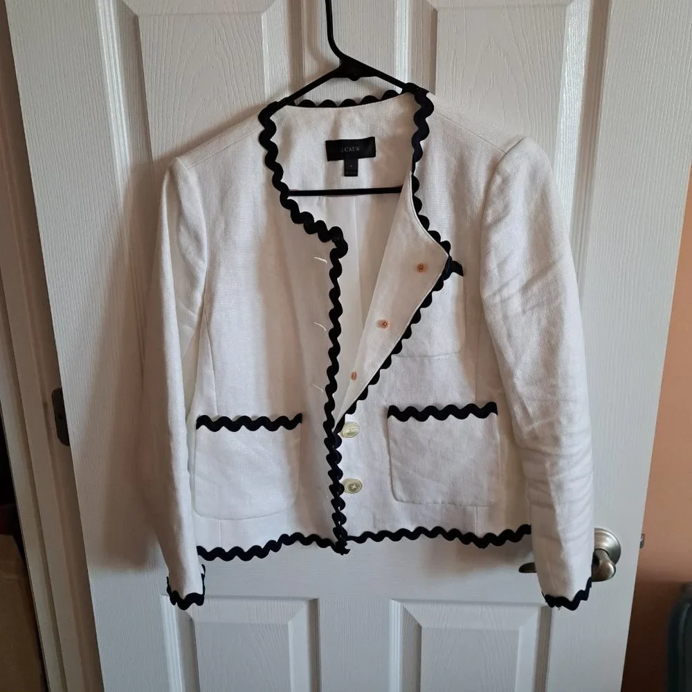 J. Crew linen blazer - Picture 6 of 7